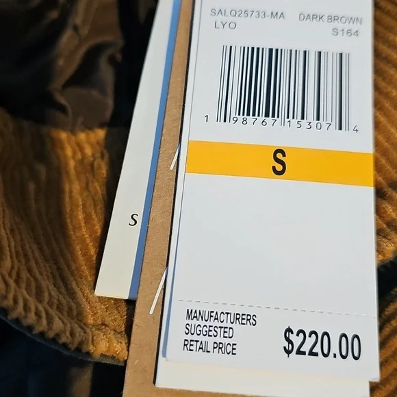 Sanctuary Size S Weather Resistant Jacket Corduroy Trim Utility Style Hooded - Picture 10 of 13